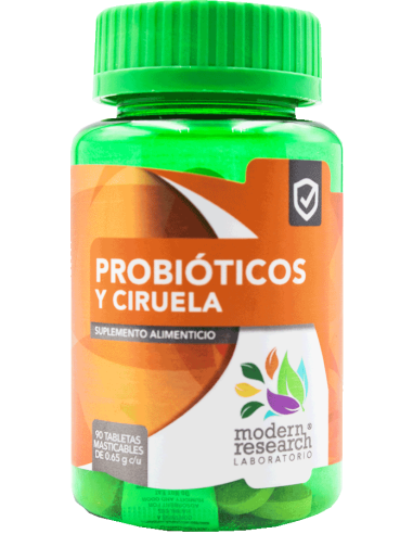 Probióticos, Ciruela Tabs Masticables C/90 (MR)