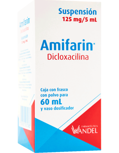 Amifarin Susp. 125 mg Frasco con 60 mL