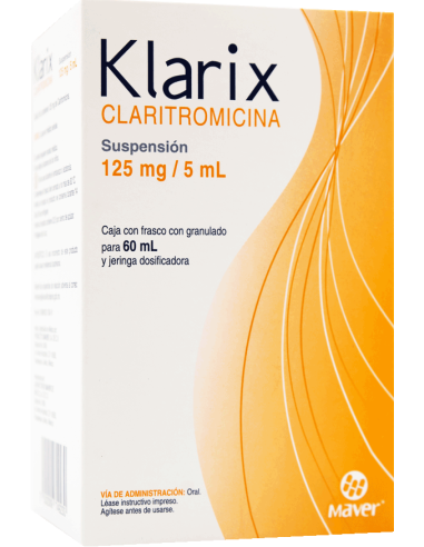 Klarix Susp. 125mg Fco 60mL