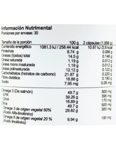 Omega 3, Chia Caps C/60 (MR) 2