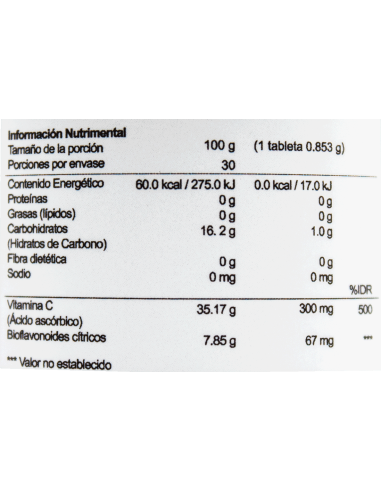 Vitamina C Plus Tabs C/60 (MR)