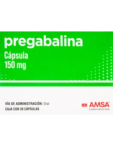 Pregabalina Caps 150 mg C/28 (Amsa)
