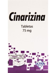 Cinarizina Tabs 75mg C/60 (Ultra)