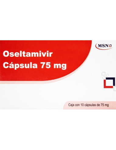 Oseltamivir Caps 75mg C/10 (MSN)