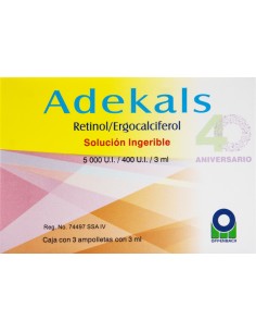 Adekals Sol. Ingerible C/3 amp