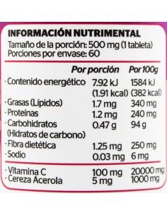 Dani-c inf tabs masticables sabor cereza c-60 2
