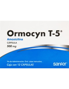 Ormocyn T-5 Caps 500mg C/12