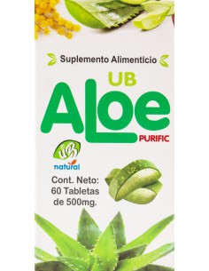 UB Aloe Tabs 500mg C/60