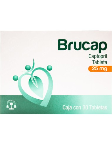 Brucap Tabs. 25 mg C/30