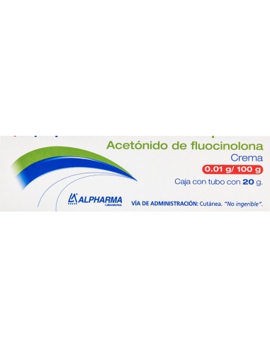 Acetónido de Fluocinolona Crema Tubo 20g.