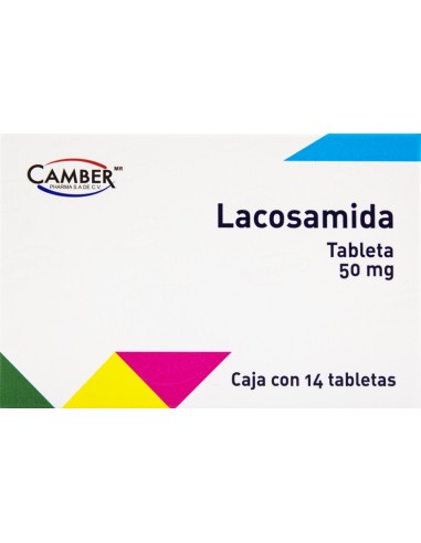 Lacosamida Tabs 50mg C/14 (Camber)