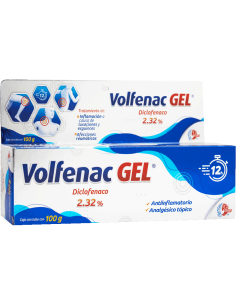 Volfenac Gel 2.32% Tubo con 100g.