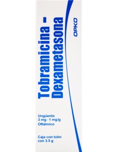 Tobramicina, Dexametasona Ung Oft Tubo 3.5g (Opko)