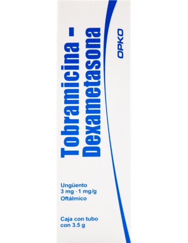 Tobramicina, Dexametasona Ung Oft Tubo 3.5g (Opko)