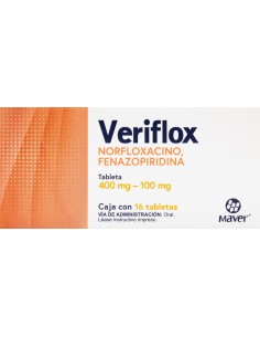 Veriflox Tabs 400mg/ 100mg C/16