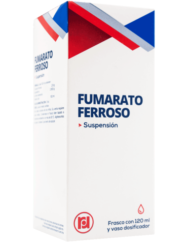 Fumarato Ferroso Suspensión Frasco 120mL