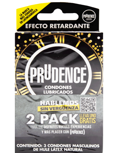 Prudence Extra Time y Zero 2 Pack C/3