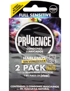 Prudence Full Sensitive y Zero 2 Pack C/3