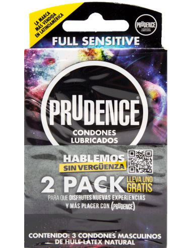 Prudence Full Sensitive y Zero 2 Pack C/3
