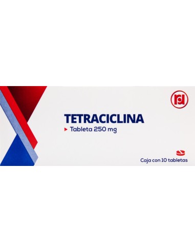 Tetraciclina Tabs 250mg C/10 (RANDALL)