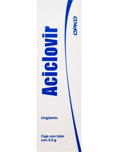 Aciclovir Ungüento Tubo 4.5g (Opko)