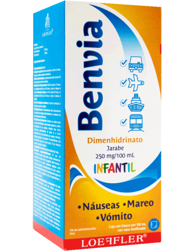 Benvia Jarabe Infantil Fco 120mL
