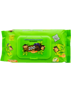 Toallitas Húmedas Zoo Verde C/80