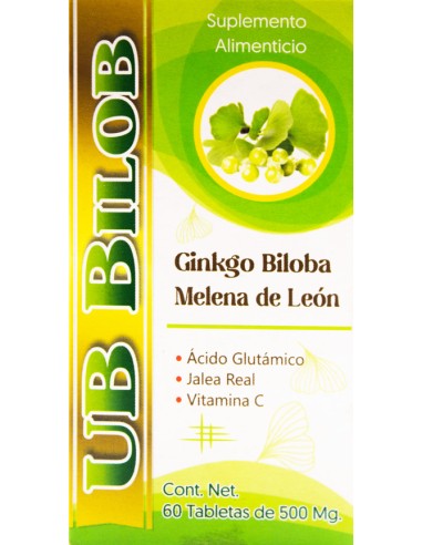 UB Bilob Tabs 500mg C/60