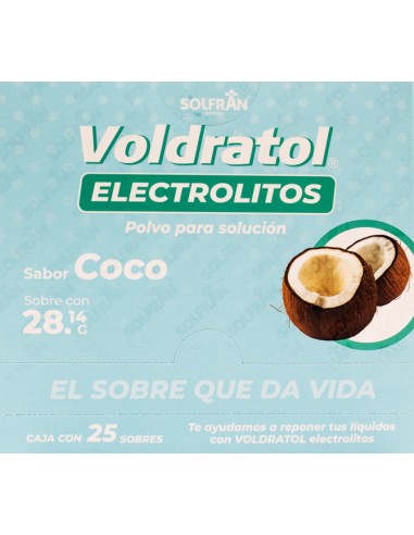 Voldratol electrolitos Orales Coco Sobre de...