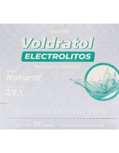 Voldratol electrolitos Orales Natural Sobre de 27.9g C/25