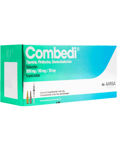 Combedi Sol. Iny 100 mg / 50 mg / 10 mg Amp. C/5