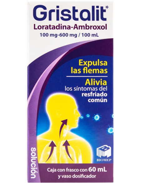 Gristalit Sol. Frasco con 60 mL.