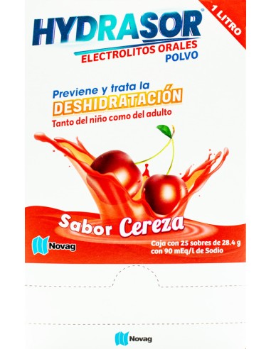 Hydrasor Cereza Sobres 28.4g C/25
