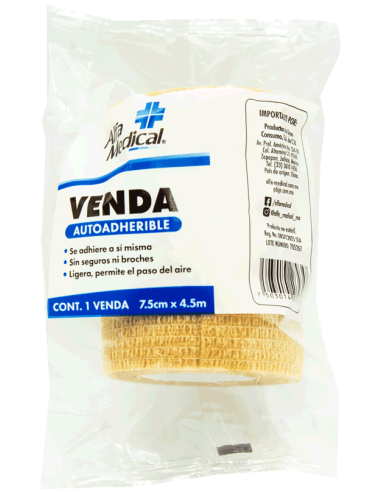 Venda Autoadherible 7.5cm (Alfa Medical)