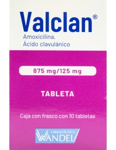 Valclan Tabs 875 mg C/10