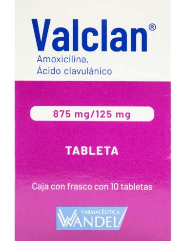 Valclan Tabs 875 mg C/10