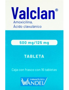 Valclan Tabs 500 mg C/16