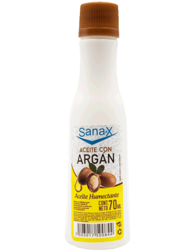 Aceite con Argán Sanax Fco 70mL