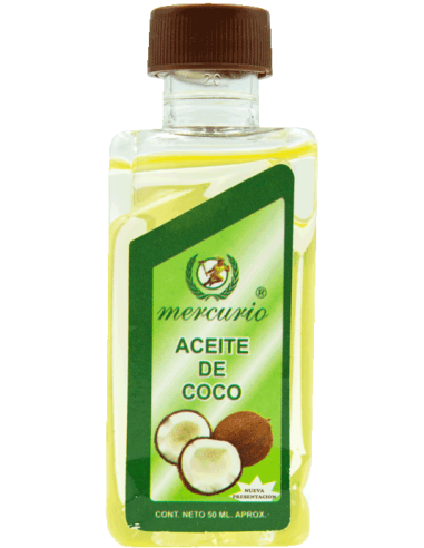 Aceite de coco Fco 50mL (Mercurio)