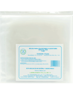 Bolsa de colostomia e ileostomia Adulto C/10