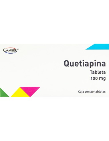 Quetiapina Tabs 100mg C/30 (Camber)