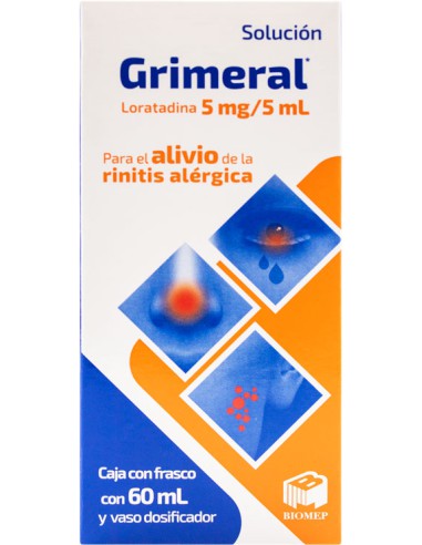 Grimeral Sol. Frasco con 60 mL.