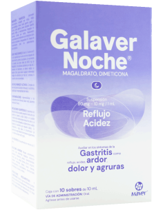 Galaver Noche Gel Sobres C/10