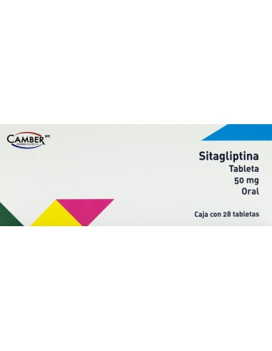 Sitagliptina Tabs 50mg C/28 (Camber)