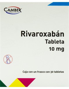 Rivaroxabán Tabs 10mg C/30 (Camber)