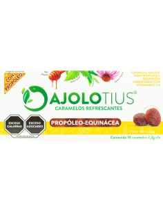 Ajolotius Past Refrescantes Propóleo-Equinácea Cartera C/10
