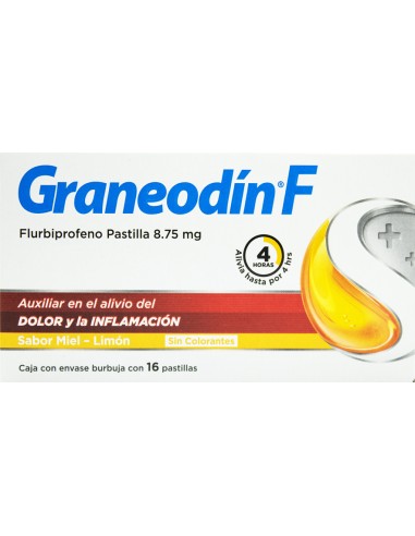 Graneodin F Pastillas Miel-Limón C/16