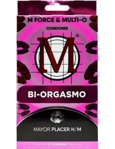 Preservativo M Force Multi-o C/3