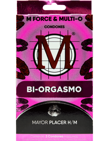 Preservativo M Force Multi-o C/3