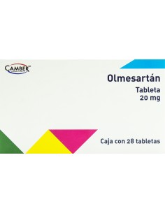 Olmesartán Tabs 20mg C/28 (Camber)